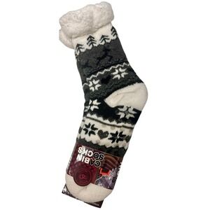 Royal RD Deluxe Cabin Socks Faux Fur Slipper Socks Womens Size 4-10 Soft Lined